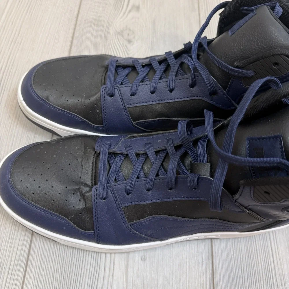 PUMA‎ Men's Size 14 Sneakers REBOUND V6 392326 Navy Black White